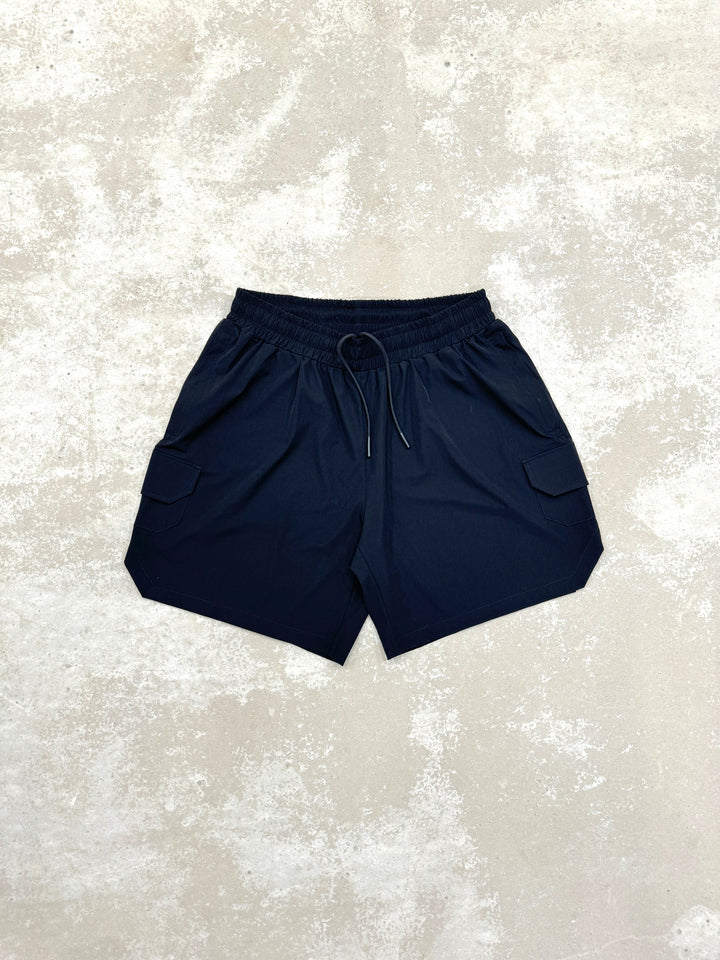 Utility Cargo Shorts - Obsidian Black