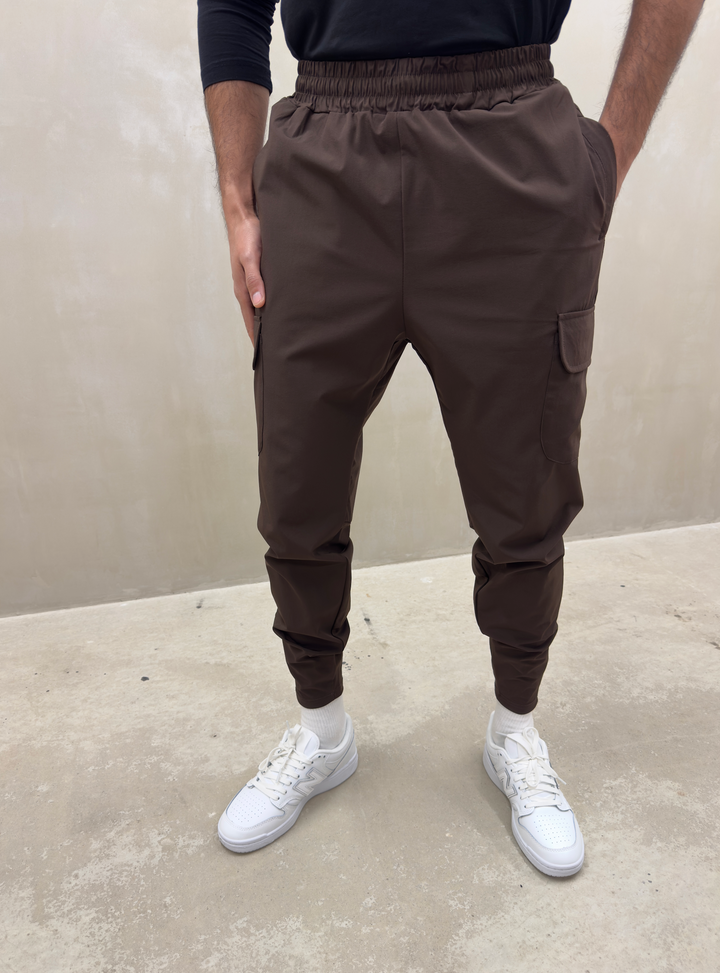 Utility Cargo Pants - Coffee Bean Brown