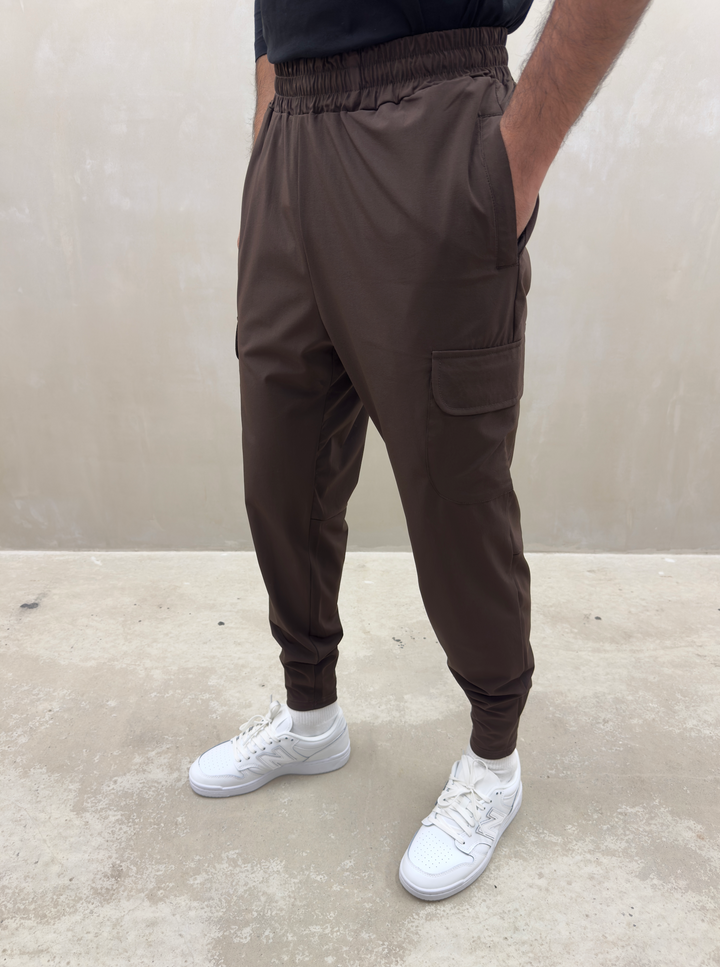 Utility Cargo Pants - Coffee Bean Brown