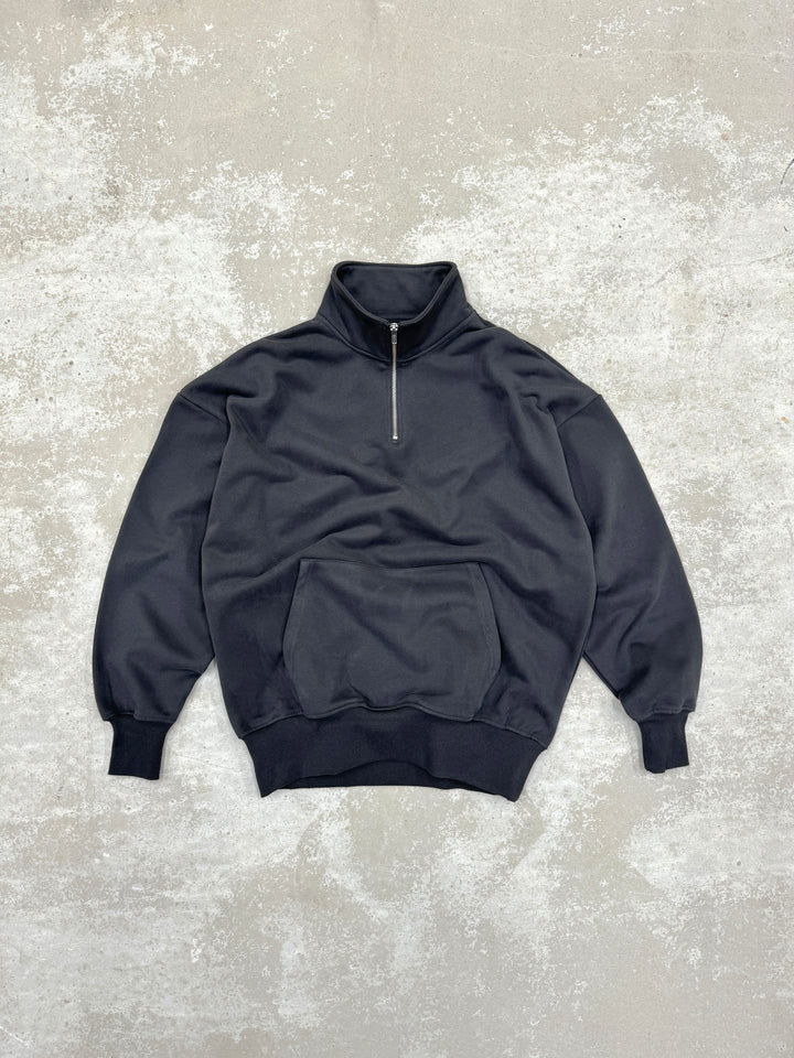 Oversized 1/4 Zip - Graphite Grey