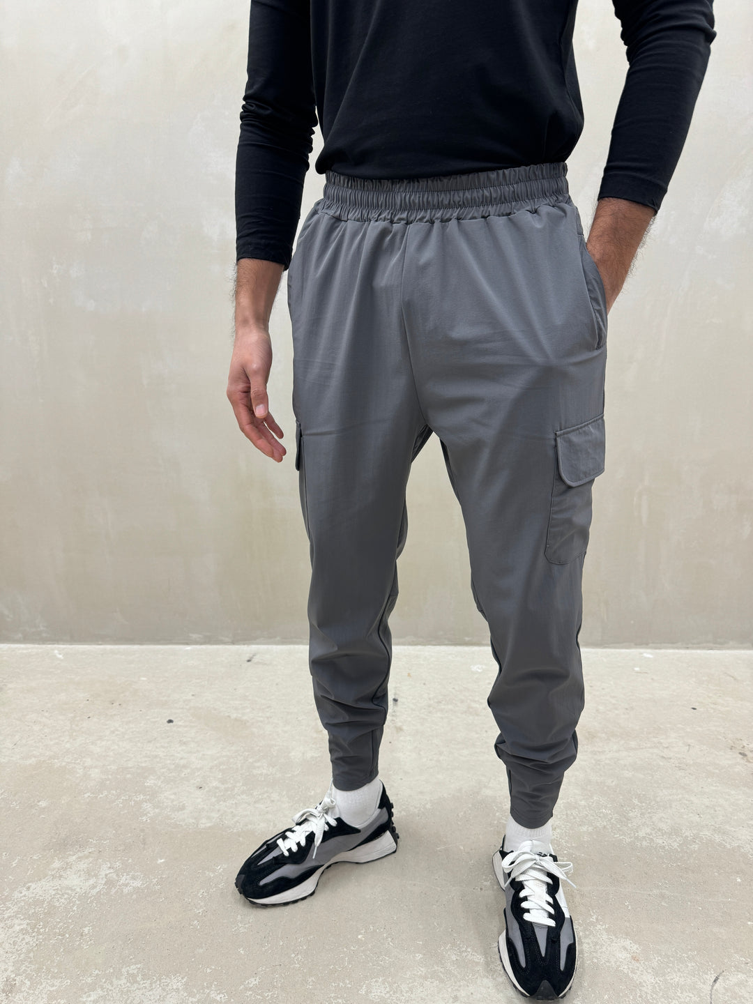 Utility Cargo Pants - Graphite Grey