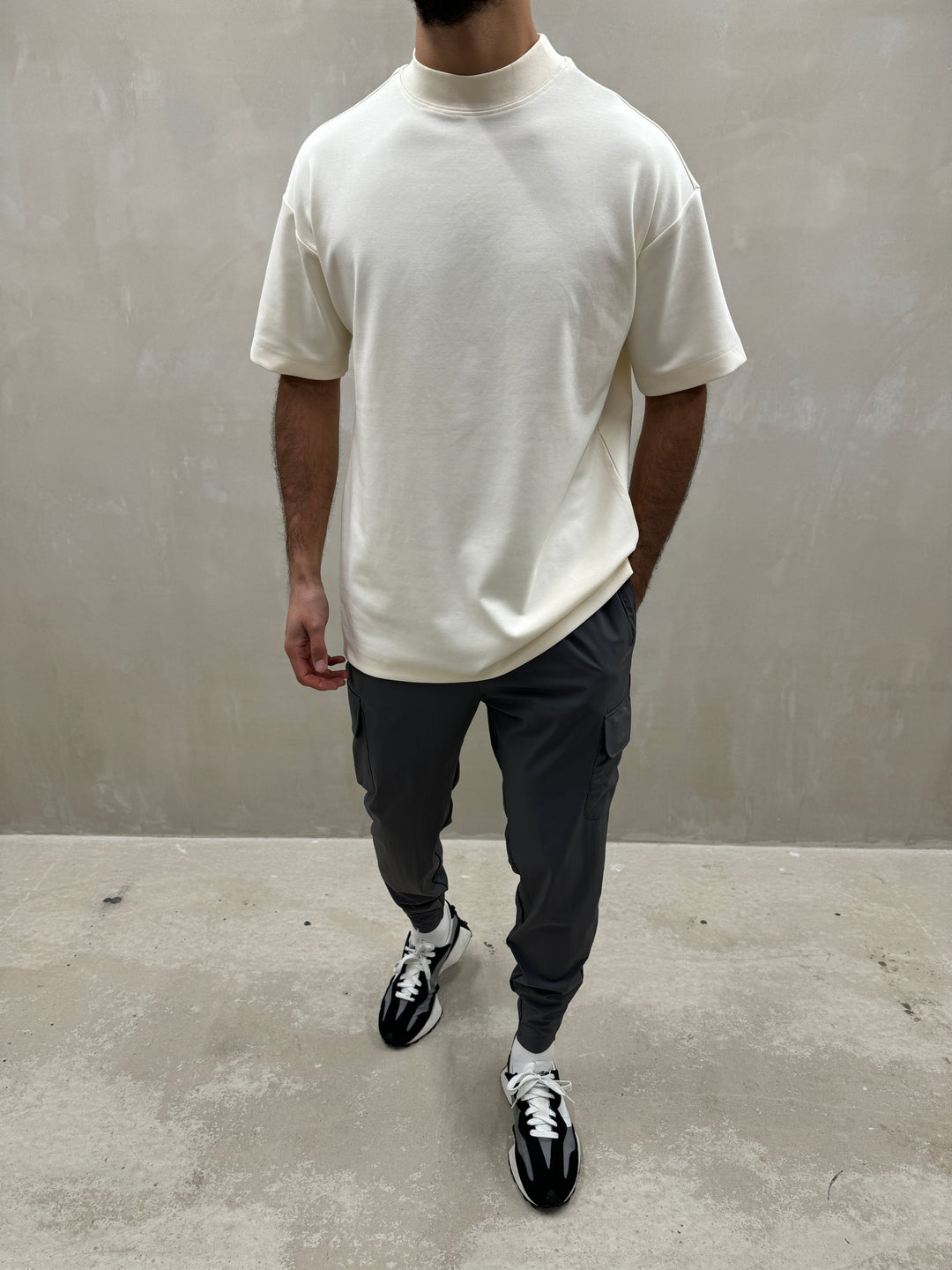 Oversized T-shirt - Vintage White