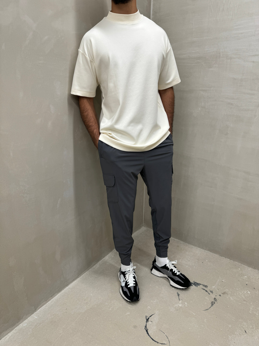 Oversized T-shirt - Vintage White