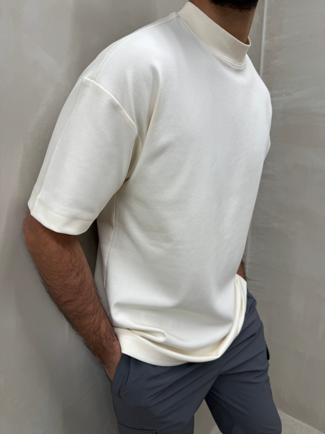 Oversized T-shirt - Vintage White